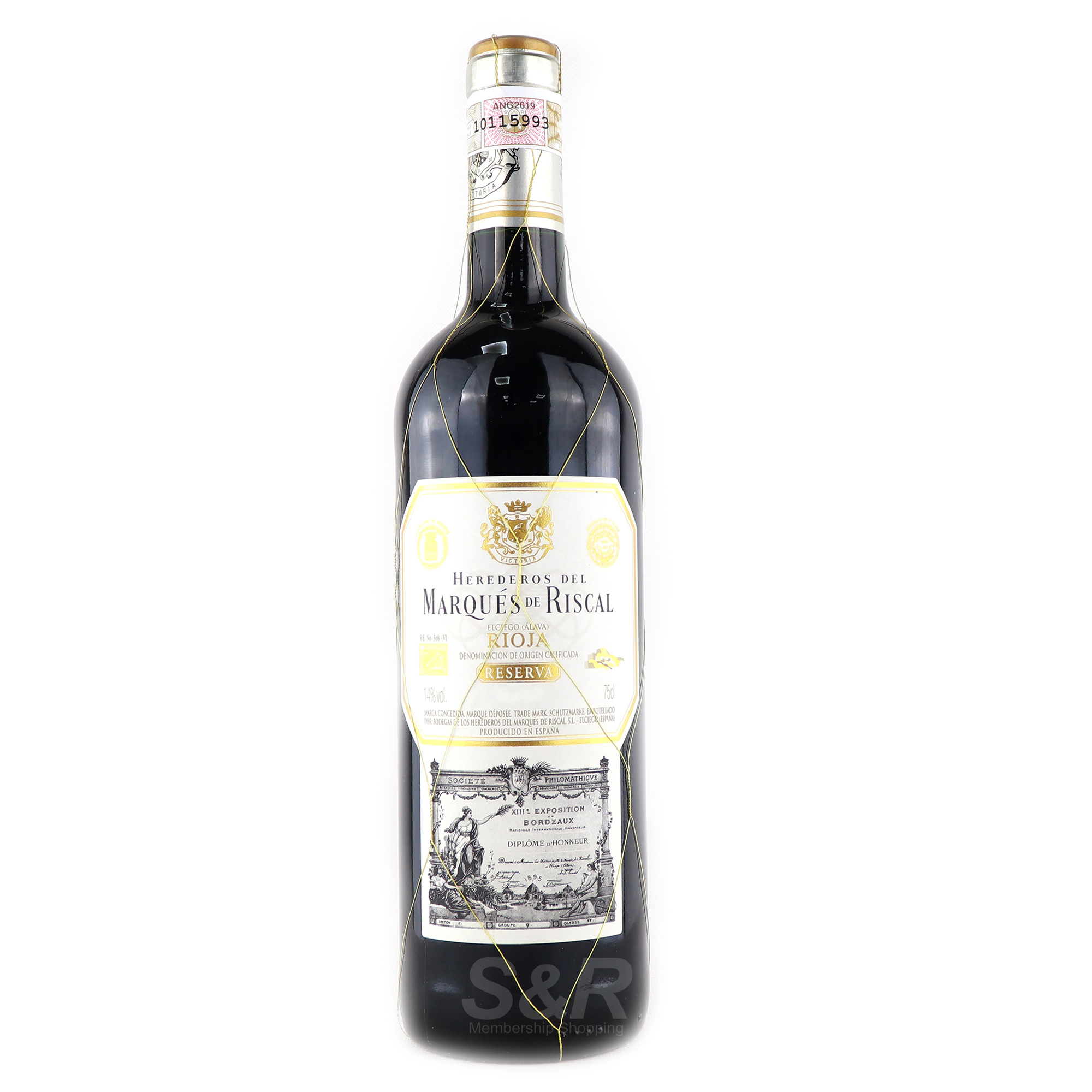 Marques de Riscal Reserva Rioja Red Wine 750mL Marques de Riscal Reserva Rioja Red Wine 750mL